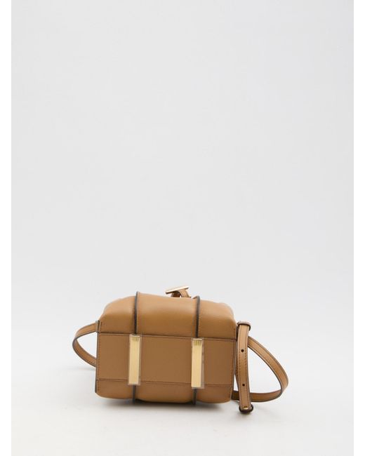 Tod's Natural T Timeless Micro Shopping Bag