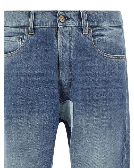 Maison Margiela Blue Patch Jeans