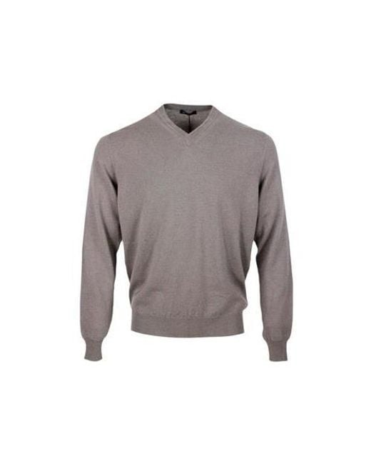 Colombo Gray Sweaters 100Ws for men