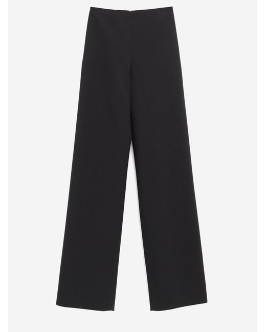 Gucci Black Trousers Stretch Wool