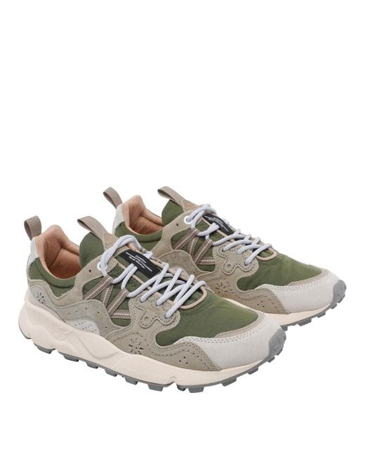 Flower Mountain Gray Sneakers for men