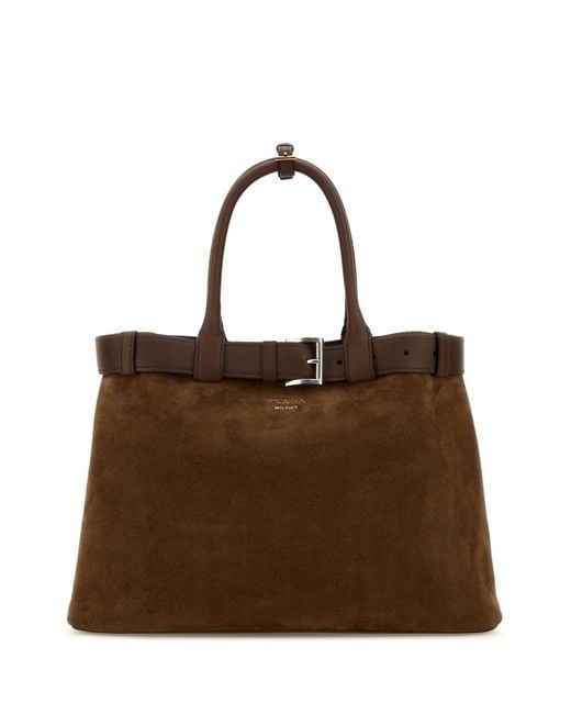 Prada Brown Handbags