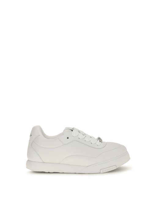 Givenchy White Sneakers Puffy Yard Calf Leather Trainers for men