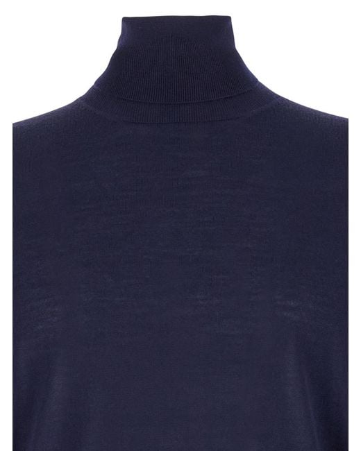 Le Plain Blue Girocollo for men