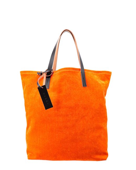 Marni Orange Shoulder Bag for men
