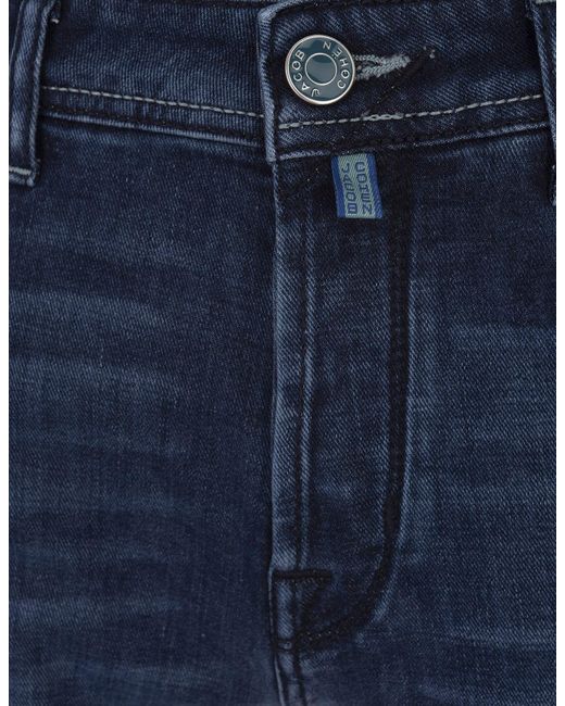 Jacob Cohen Blue Scott Cropped Jeans for men