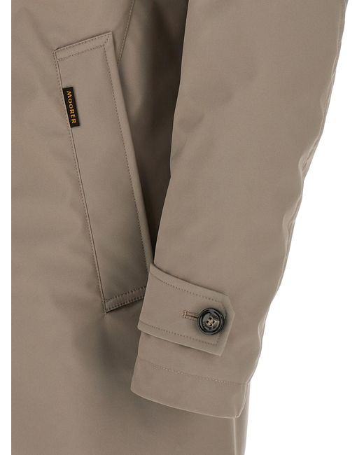 Moorer Brown Duca Jacket Polyester Down Jacket, Parka, Casual for men