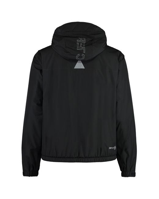 Moncler Black Padded Jacket Jaman Polyamide Raincoats for men