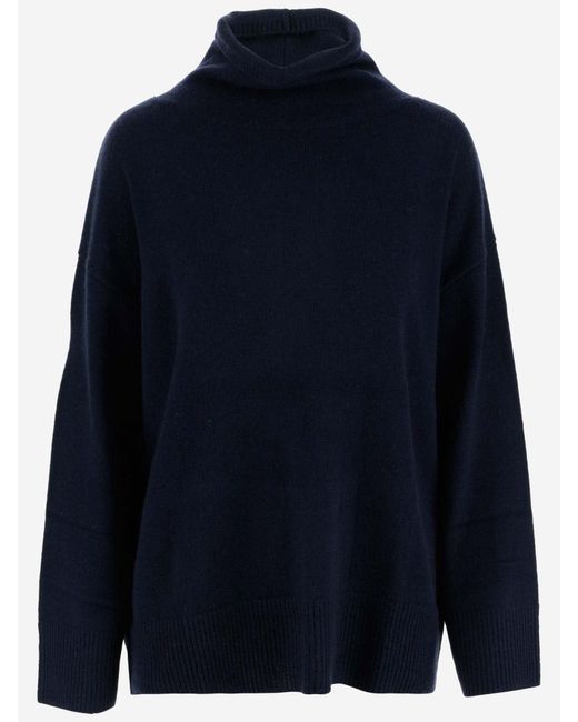 Aspesi Blue Cashmere Sweater