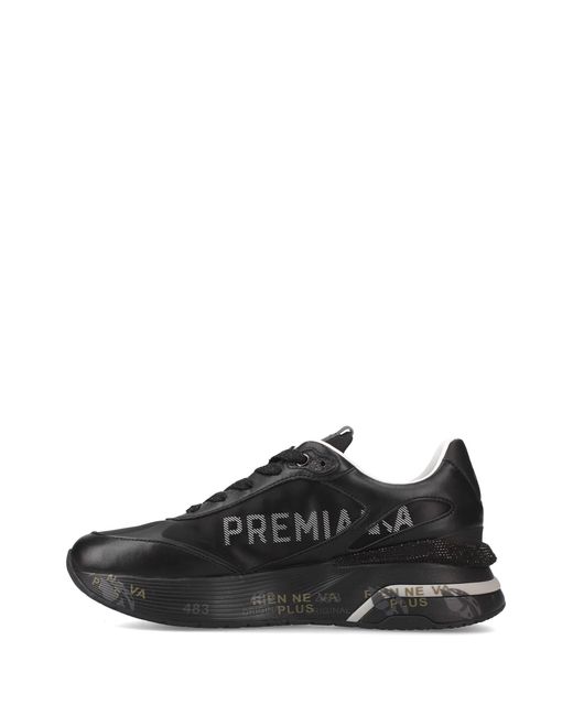 Premiata Black Sneaker Moerund 7058