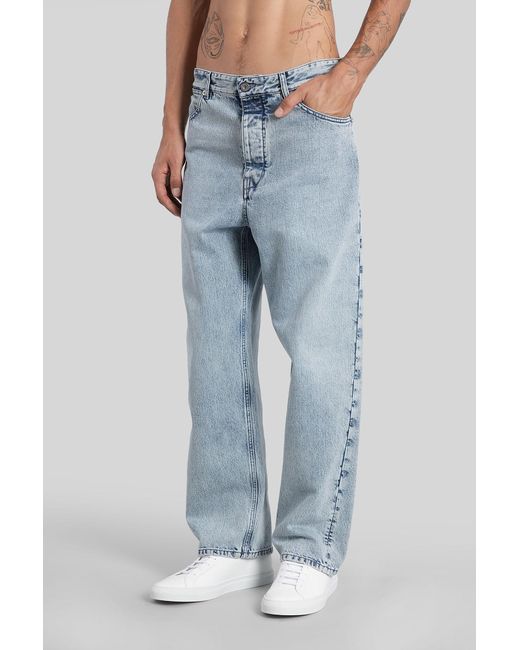 Jil Sander Blue Trousers 183 Jeans for men