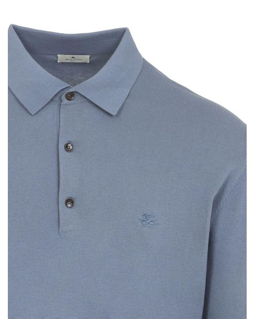 Etro Blue Sweaters for men