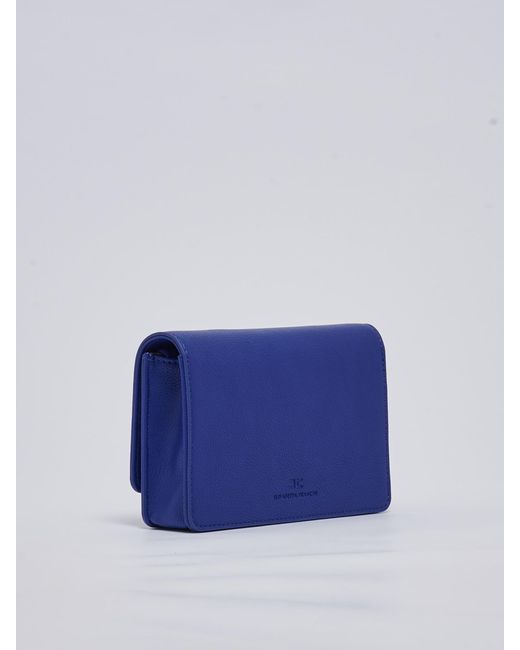 Elisabetta Franchi Blue Shoulder Bag