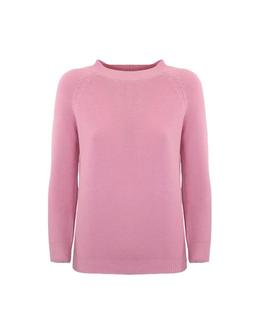 Weekend by Maxmara Pink Linz Cotton Sweater