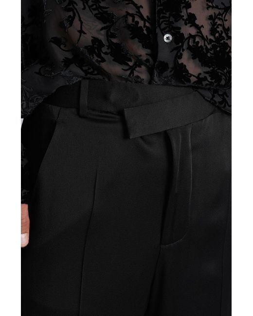 Ann Demeulemeester Black Cyrus Pants for men