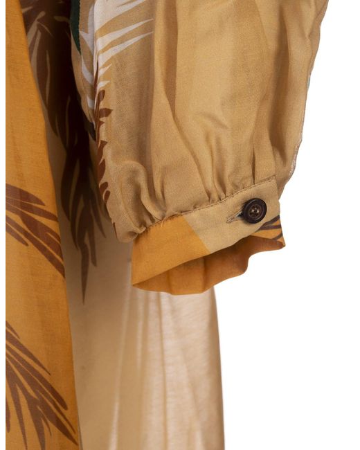 Raquel Diniz Metallic Marla Long Robe