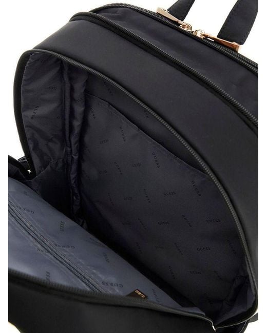 Guess Black Backpack Polyamide (Nylon) Bags Backpacks