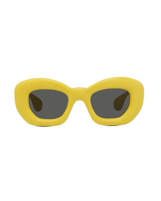 Loewe Yellow Lw40117I Inflated 39A Sunglasses