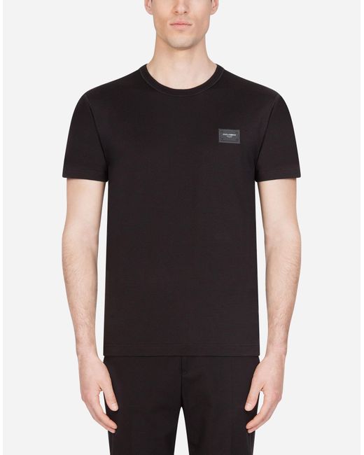 Dolce & Gabbana T-shirt in Black for Men - Lyst