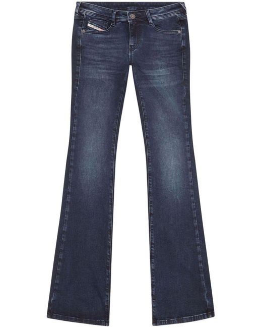 DIESEL Blue 1969 D-ebbey 0enar Bootcut Jeans