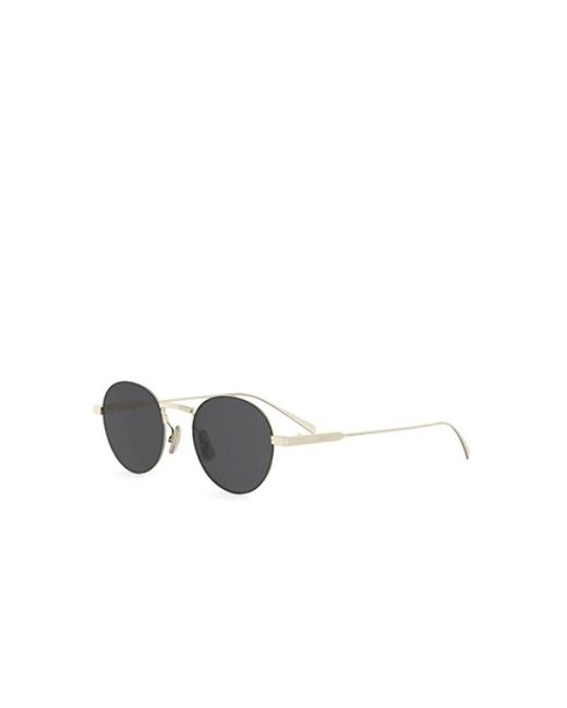 Céline Gray Sunglasses Metal (Other) Eyewear
