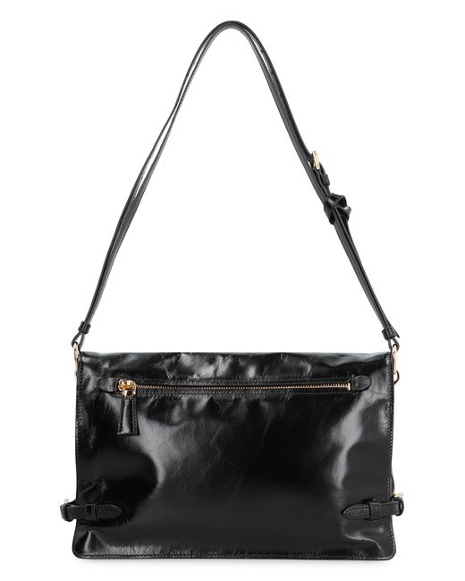 Prada Black Shoulder Bag Calf Leather
