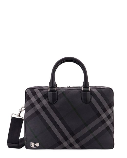 Burberry Nylon Briefcase Laptop Bag in Black for Men Lyst UK