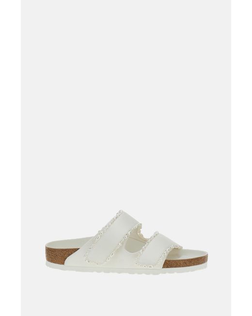 Birkenstock White Pearl Arizona Sandals