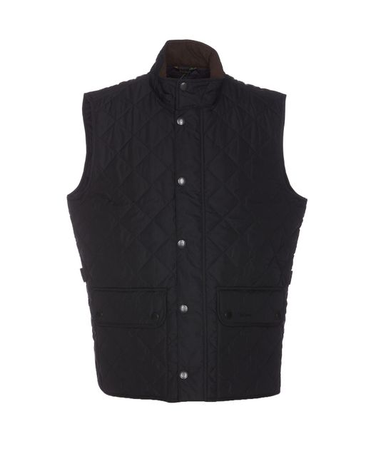 Barbour Black New Lowerdale Vest for men