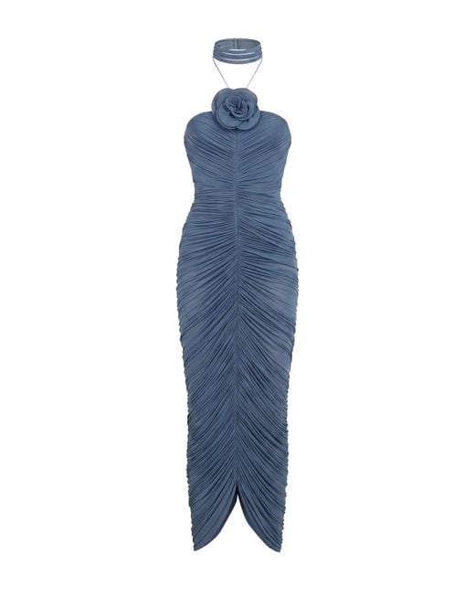 Magda Butrym Blue Dresses Cupro Elastane