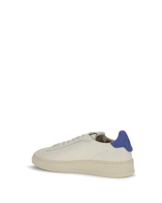 Autry White Dallas Low Sneakers for men