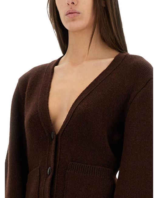 Khaite Black Scarlet" Cardigan