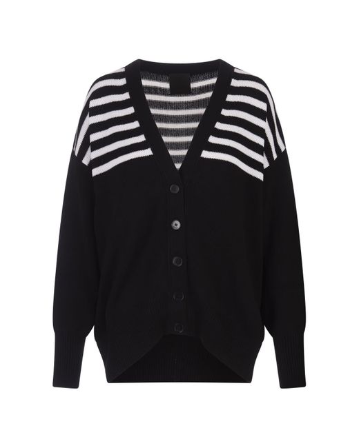 Givenchy Black 4G Striped Cardigan