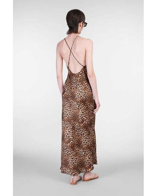 Mc2 Saint Barth Natural Eydis Long Dress