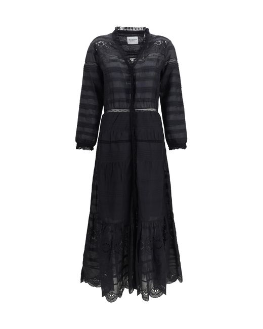 Isabel Marant Blue Shirt Dress Daniva Cotton