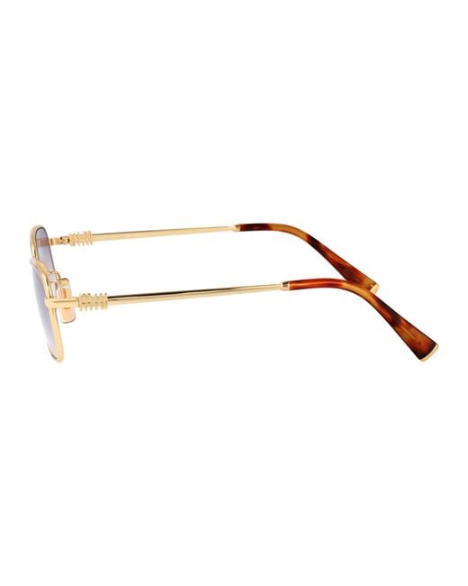 Miu Miu Metallic Sunglasses