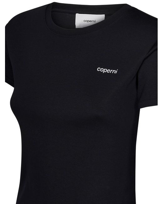 Coperni Black Slim Fit T-Shirt