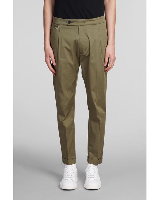 Low Brand Green Riviera Pants for men