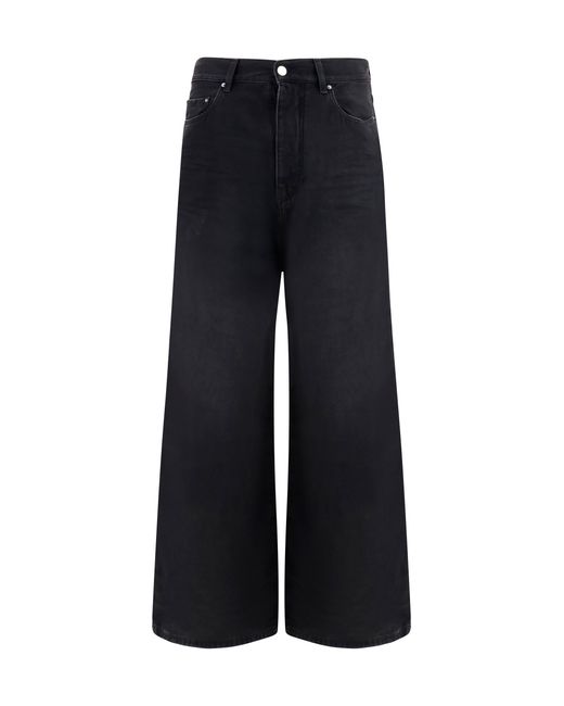 Amiri Blue Wide-Leg Jeans Cotton for men