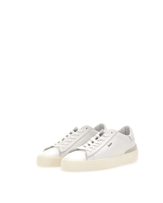 Date White Sonica Calf Leather Sneakers for men