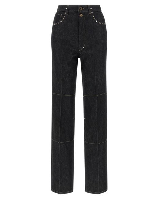 Lemaire Black Rivet Jeans