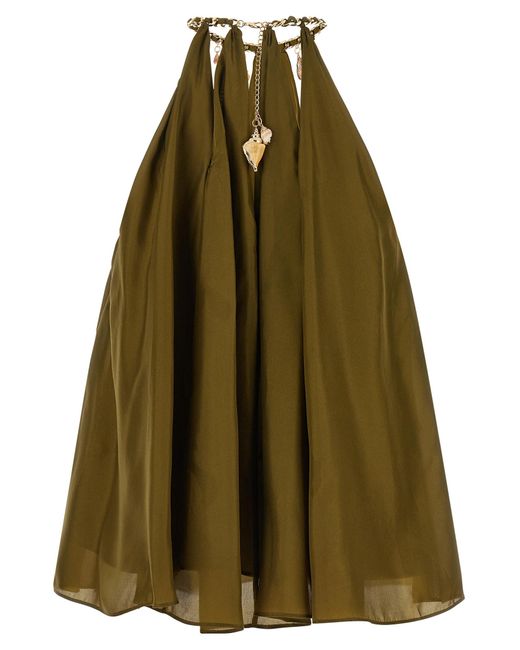 Zimmermann Green Silk Blouse