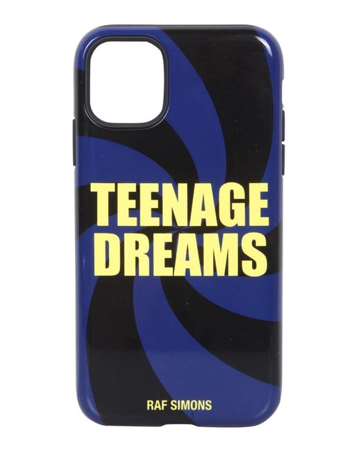 Raf Simons Blue Iphone 11 Teenage Dream Cover for men