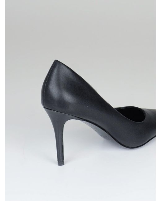 Versace Jeans Couture Denim Decollete Shoes in Nero (Black) | Lyst