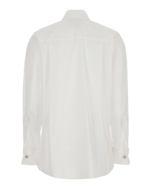 Semicouture White Shirt Gracie Cotton Blouses
