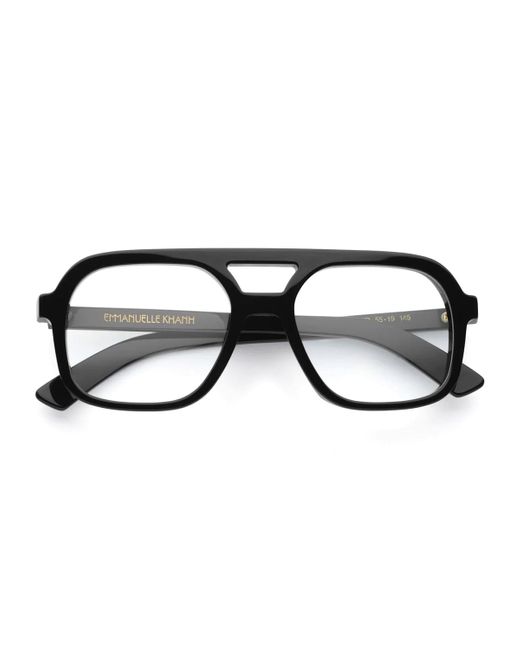 Emmanuelle Khanh Black Massa 16 Noir/Nero Glasses
