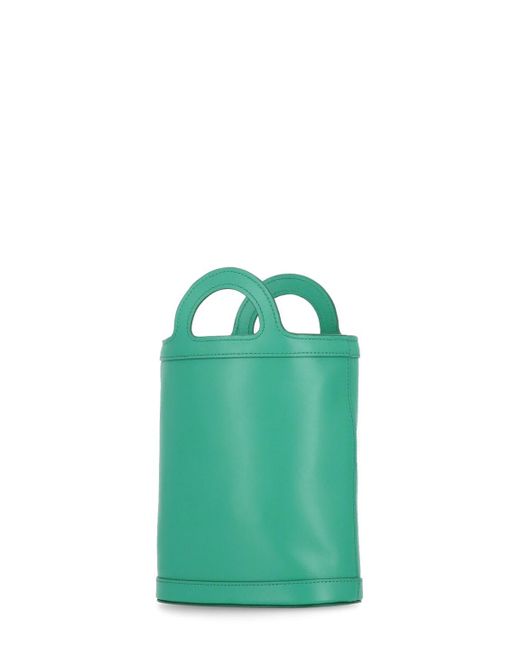Marni Green Leather Hand Bag