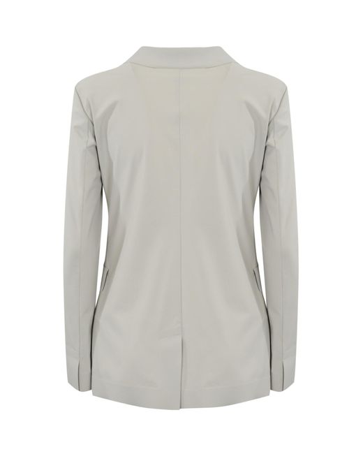 Max Mara Gray Gelada Jersey Jacket