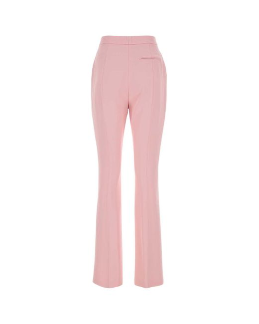 Alexander McQueen Pink Pantalone