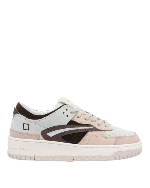 Date Gray Court Sneakers